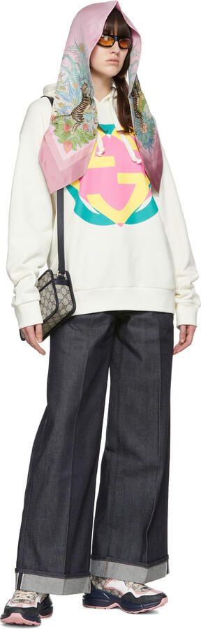 Gucci Multicolor GG Rhyton Sneakers - Picture 4