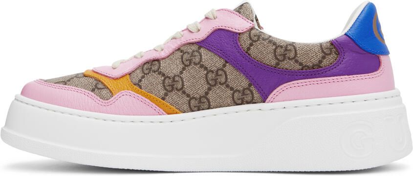 Gucci Multicolor GG Sneakers - Picture 3