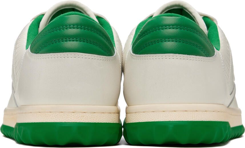 Gucci Off-White & Green MAC80 Sneakers