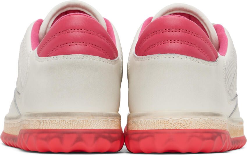 Gucci Off-White & Pink MAC80 Sneakers