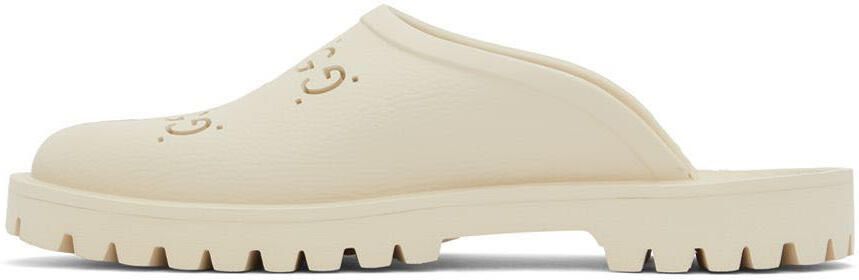 Gucci Off-White GG Loafers - Picture 3