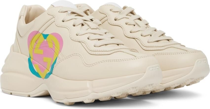 Gucci Off-White Rhyton Sneakers - Picture 2