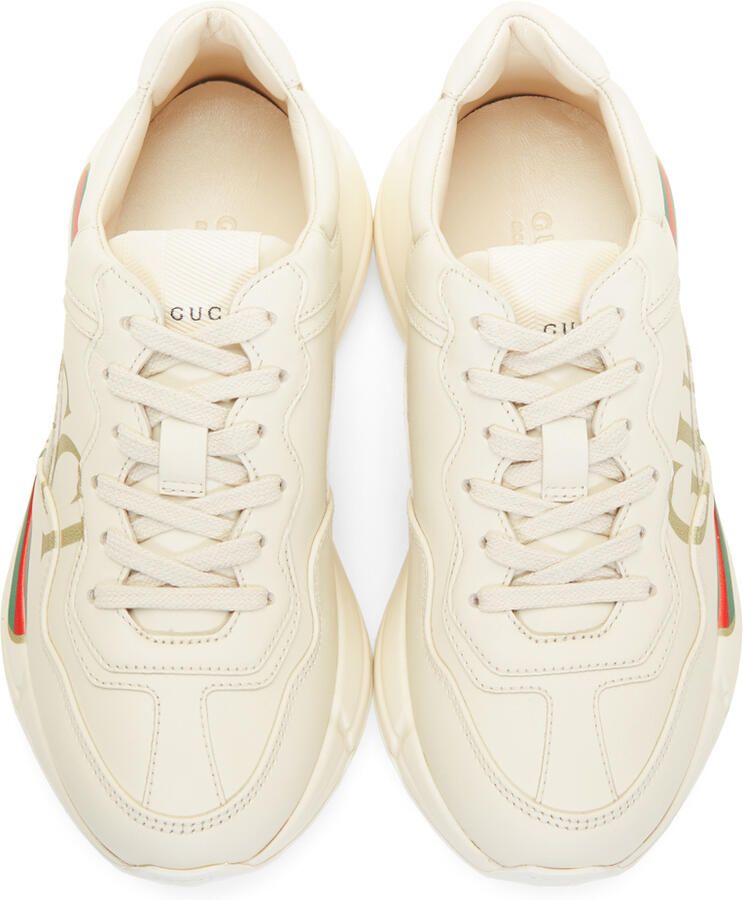 Gucci Off-White Vintage Logo Rhyton Sneakers