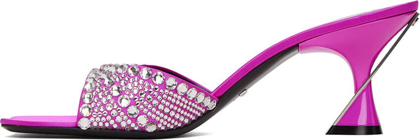 Gucci Pink Galactica Heeled Sandals - Picture 3