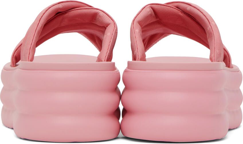 Gucci Pink GG Platform Sandals