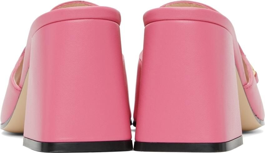 Gucci Pink Horsebit Heels - Picture 2