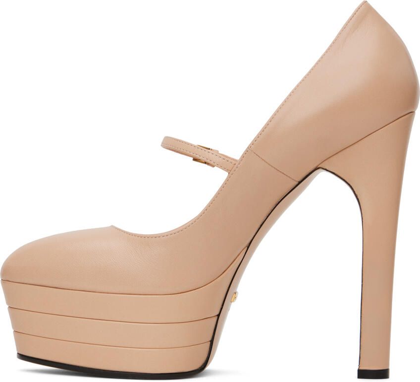 Gucci Pink Platform Pumps - Picture 2