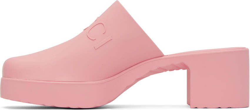 Gucci Pink Slip-On Loafers - Picture 3