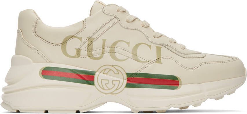 Gucci Off-White Rhyton Sneakers