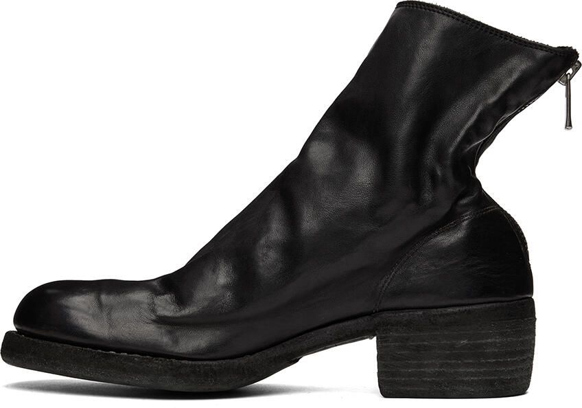 Guidi Black 796Z Zip Boots - Picture 3