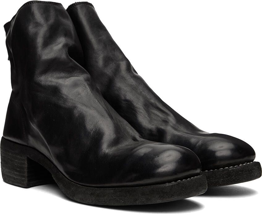Guidi Black 796Z Zip Boots - Picture 2