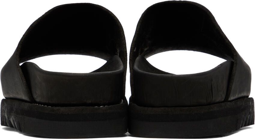 Guidi Black Standard Sandals