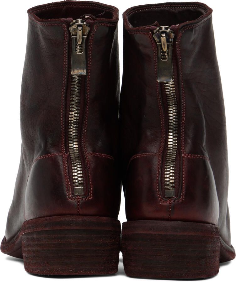 Guidi Burgundy 796 Boots