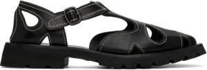 HEREU Black Floreta Sport Sandals