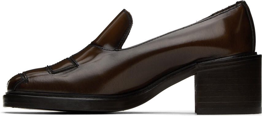 HEREU Brown Guera Heels - Picture 3