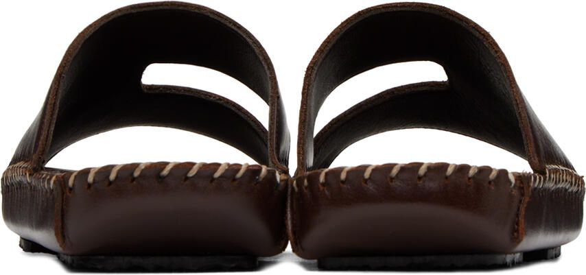 HEREU Brown Torniol Flat Sandals