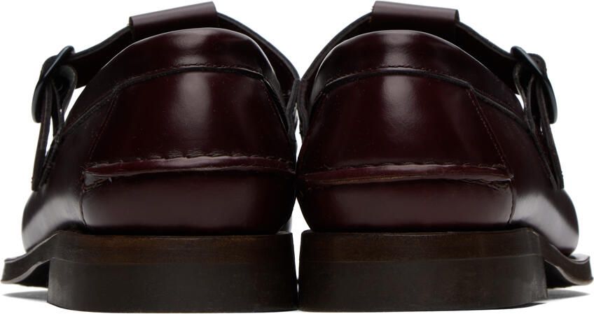 HEREU Burgundy Alber Loafers