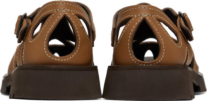 HEREU Tan Floreta Sport Sandals - Picture 2