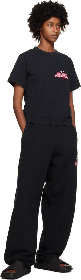 Heron Preston Black Eco Slides - Picture 4