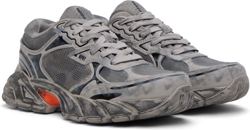 Heron Preston Gray Block Stepper Sneakers - Picture 2