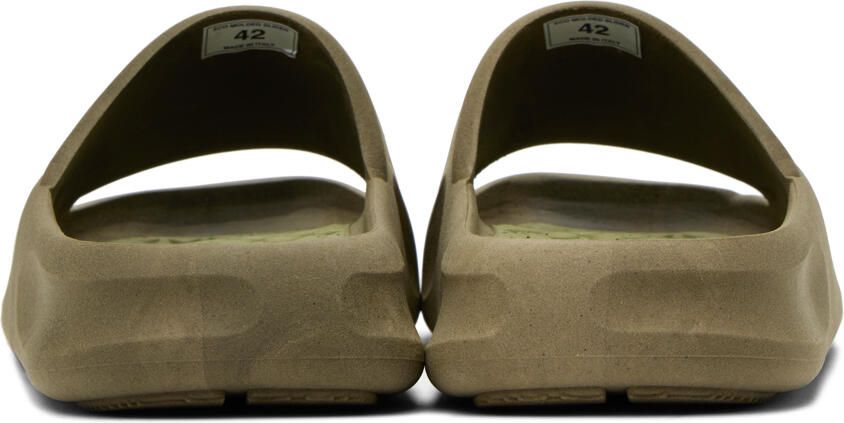 Heron Preston Khaki Eco Molded Slides - Picture 2
