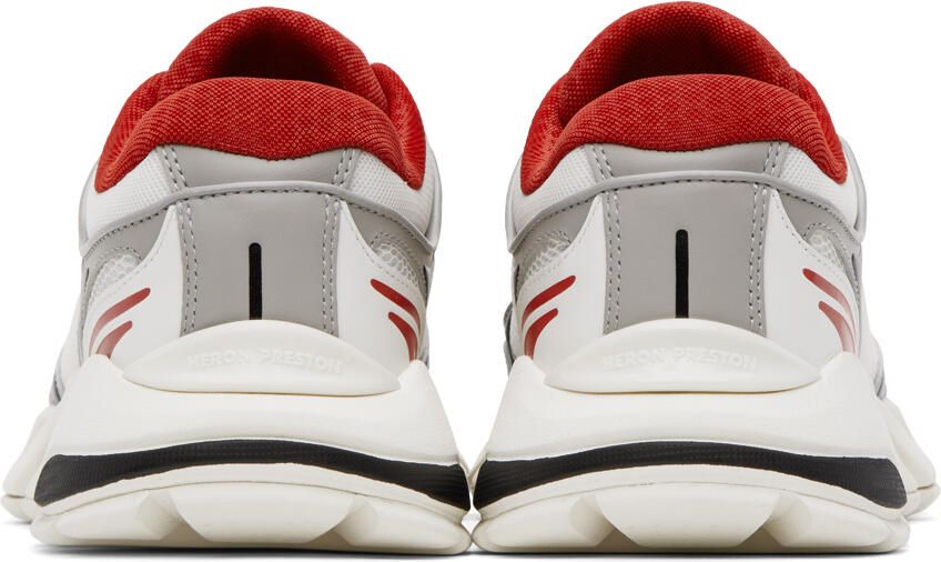 Heron Preston White Block Stepper Sneakers