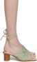 Holzweiler Green Goggo Heeled Sandals - Thumbnail 1