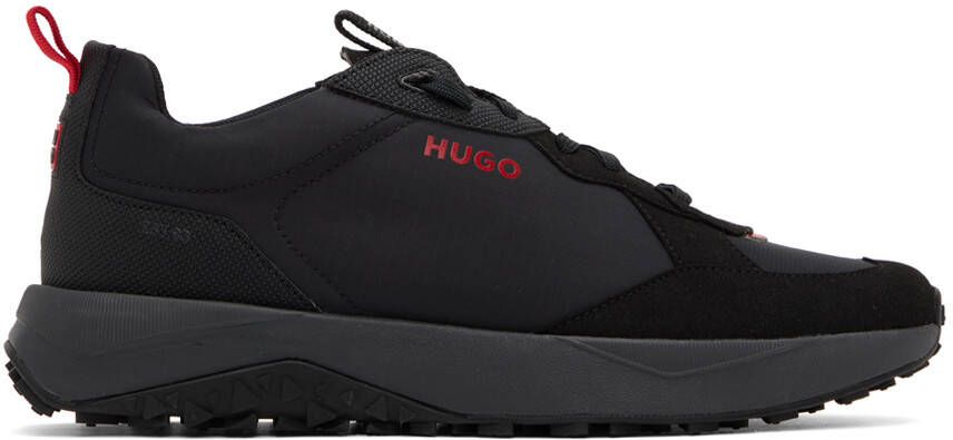 Hugo Black Logo Sneakers