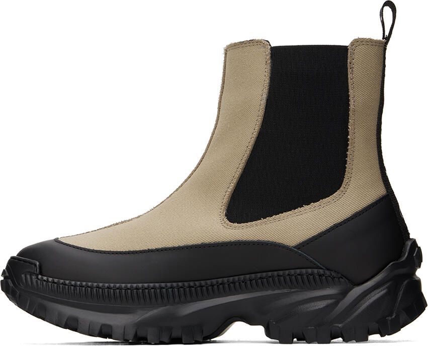 Hugo Beige Jace Chelsea Boots - Picture 2