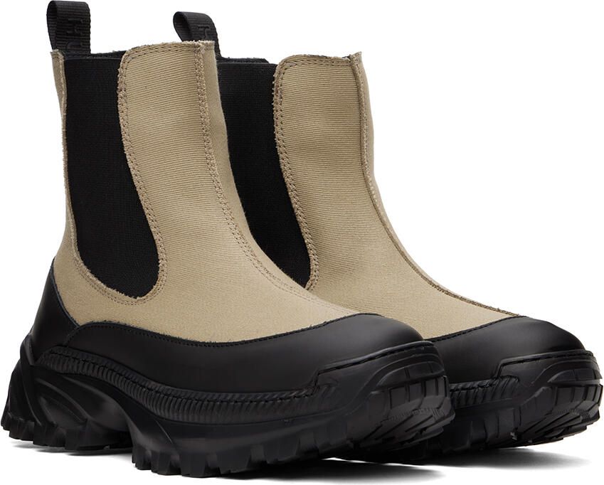Hugo Beige Jace Chelsea Boots - Picture 3