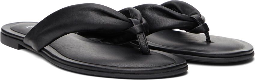 Hugo Black Grace Flip Flops - Picture 2