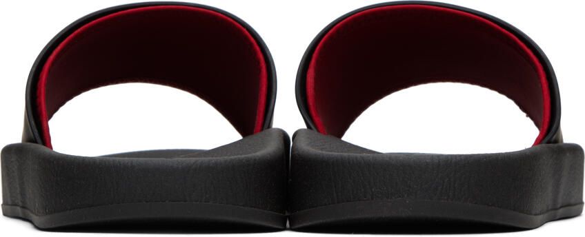 Hugo Black Stacked Sandals - Picture 5