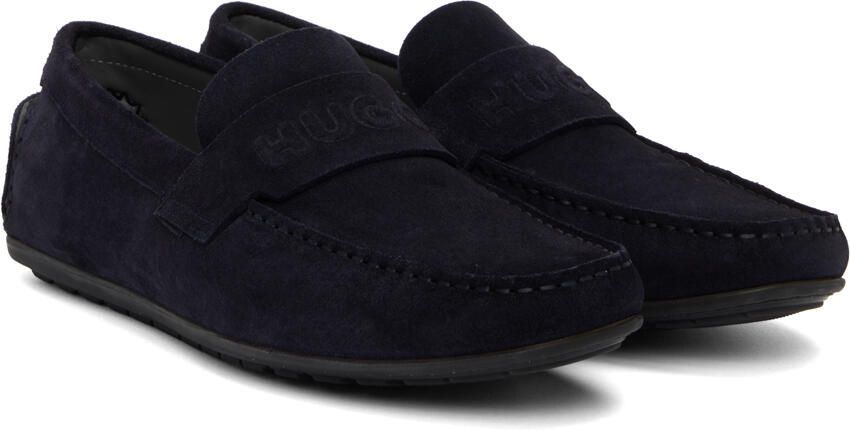 Hugo Navy Dandy Loafers - Picture 2