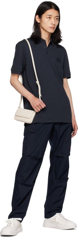 Hugo White Leather Sneakers - Picture 4