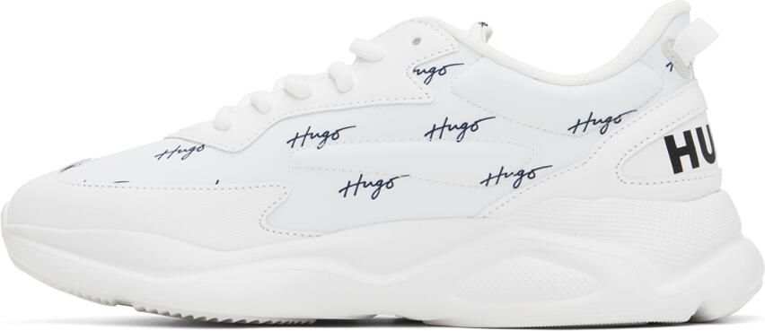 Hugo White Leon Runner Sneakers - Picture 3