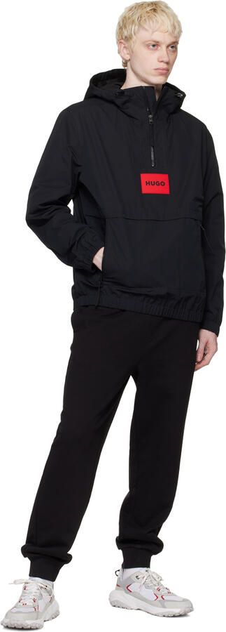 Hugo White Paneled Sneakers - Picture 3