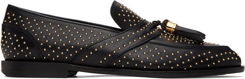 Human Recreational Services Black Stud Del Rey Loafers