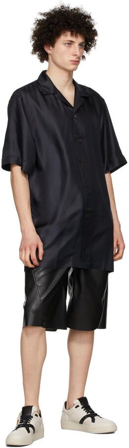 Human Recreational Services Off-White & Black Mongoose Low Sneakers - Picture 4