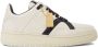 Human Recreational Services Off-White & Black Mongoose Low Sneakers - Thumbnail 1