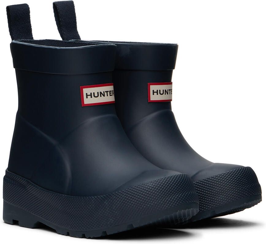 Hunter Kids Navy Play Little Kids Boots - Picture 2