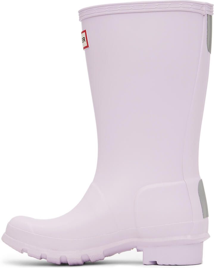 Hunter Kids Purple Original Big Kids Rain Boots - Picture 3