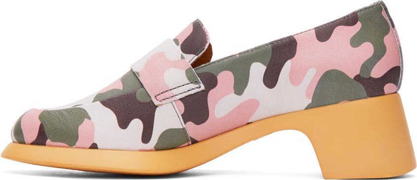 I'm Sorry by Petra Collins Green & Pink Camper Edition Camo Loafers - Picture 4