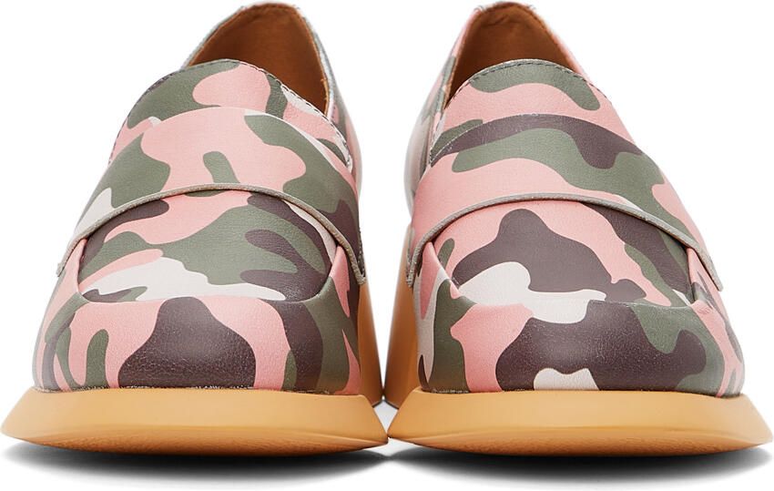 I'm Sorry by Petra Collins Multicolor Camper Edition Camo Loafers - Picture 3