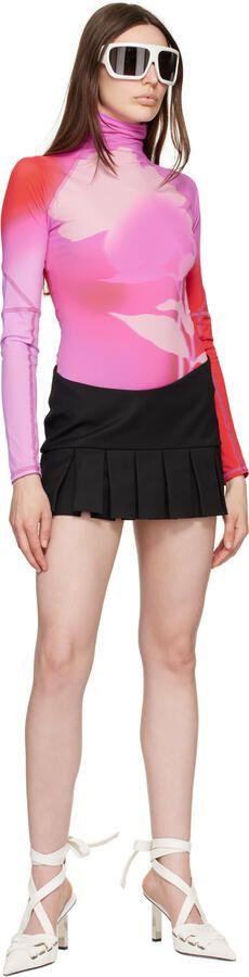 Ioannes White Rococo Tie Heels - Picture 4