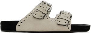 Isabel Marant Beige Lennyo Sandals