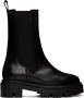 Isabel Marant Black Celae Leather Chelsea Boots - Thumbnail 1
