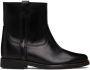 Isabel Marant Black Leather Susee Boots - Thumbnail 1