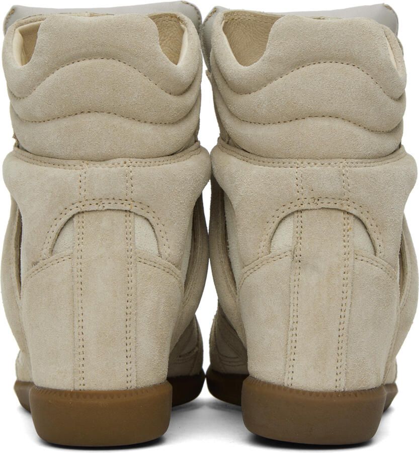 Isabel Marant Beige Beckett Sneakers