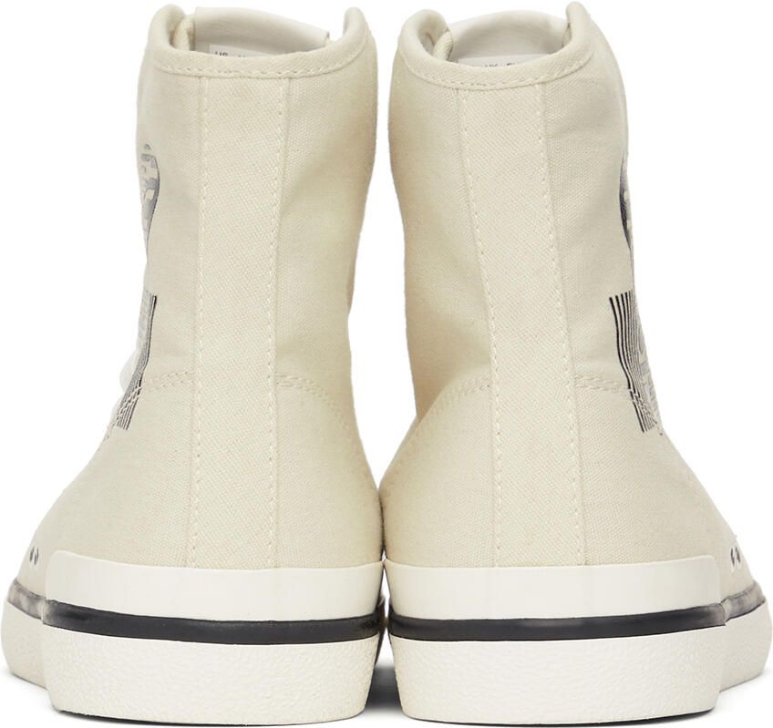 Isabel Marant Beige Benkeenh High-Top Sneakers