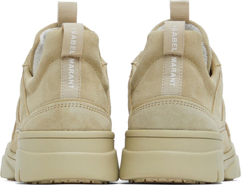 Isabel Marant Beige Kindsay Sneakers